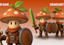 create 3d game character and props, low poly assets